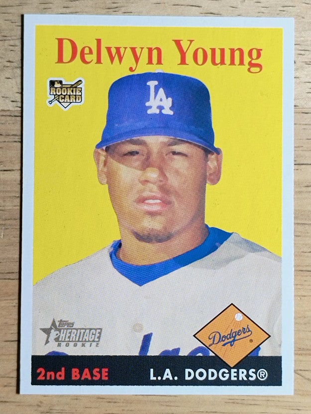 2007 Topps Heritage #146 Delwyn Young