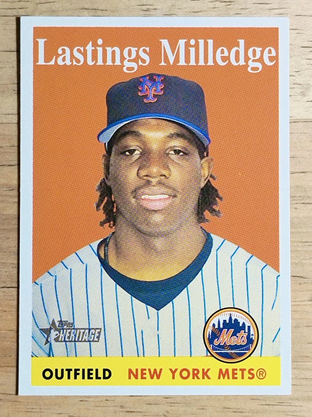 2007 Topps Heritage #473 Lastings Milledge SP