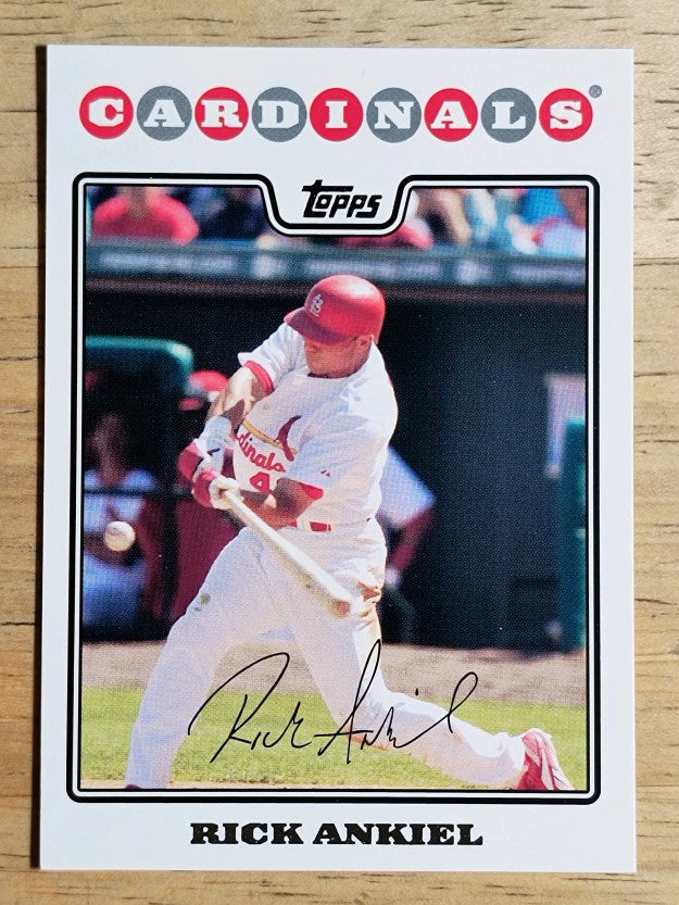 2008 Topps #4 Rick Ankiel