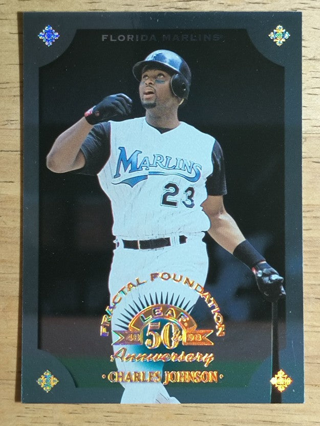 1998 Leaf Fractal Foundations #22 Charles Johnson