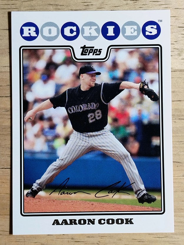 2008 Topps #34 Aaron Cook