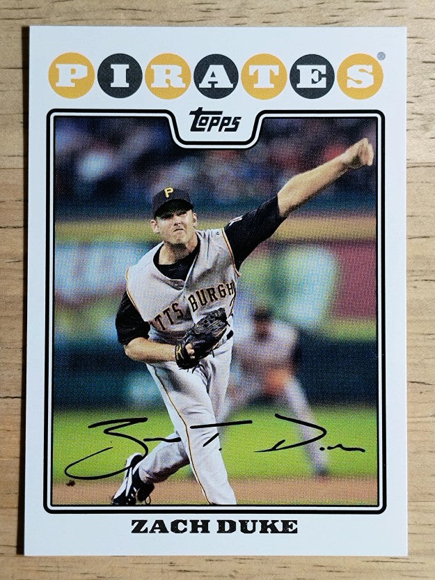 2008 Topps #48 Zach Duke