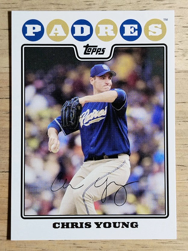 2008 Topps #55 Chris Young