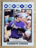 2008 Topps #74 Garrett Atkins