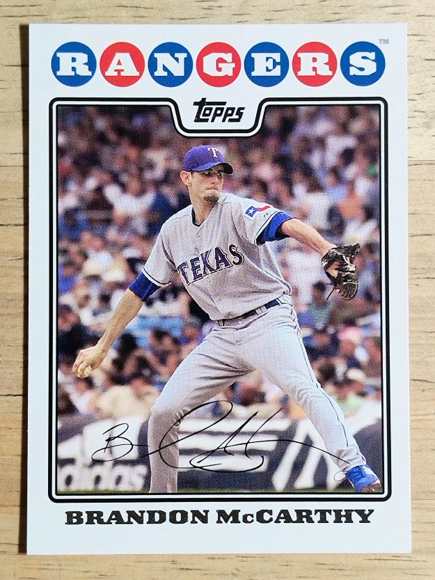 2008 Topps #156 Brandon McCarthy
