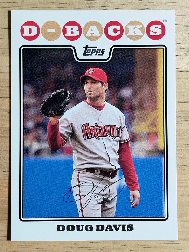 2008 Topps #163 Doug Davis