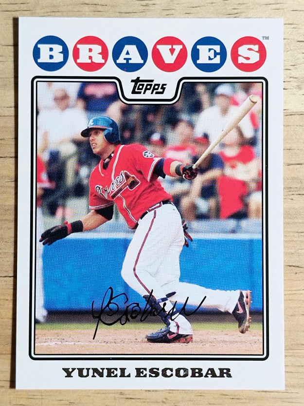 2008 Topps #185 Yunel Escobar
