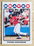 2008 Topps #185 Yunel Escobar