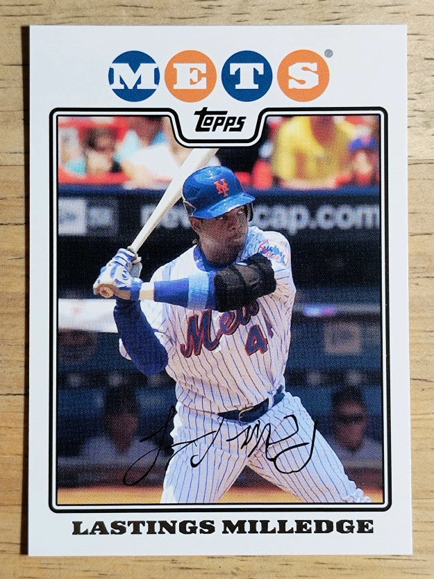 2008 Topps #186 Lastings Milledge