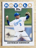2008 Topps #189 Esteban German