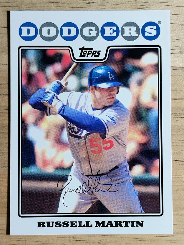 2008 Topps #190 Russell Martin