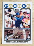2008 Topps #213 Michael Barrett