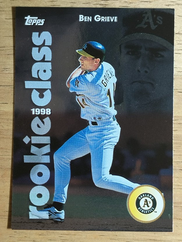 1998 Topps Chrome Rookie Class #R10 Ben Grieve
