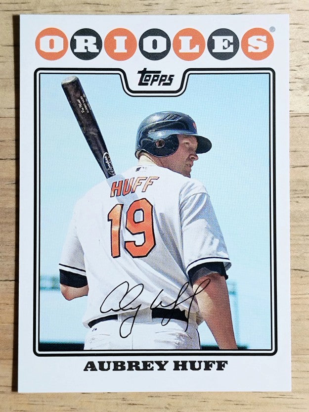 2008 Topps #277 Aubrey Huff