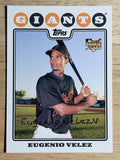 2008 Topps #291 Eugenio Velez RC