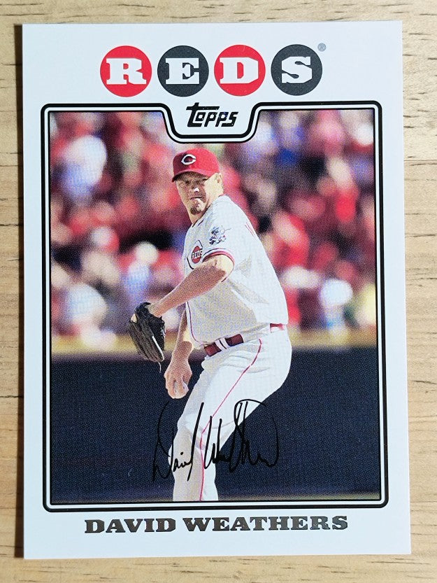 2008 Topps #315 David Weathers