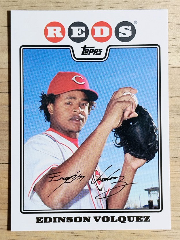 2008 Topps #408 Edinson Volquez