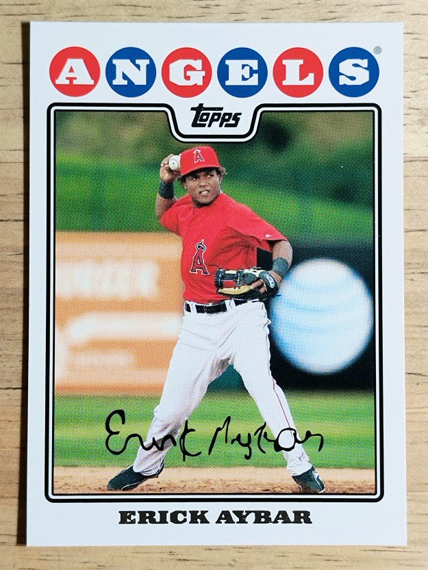 2008 Topps #422 Erick Aybar