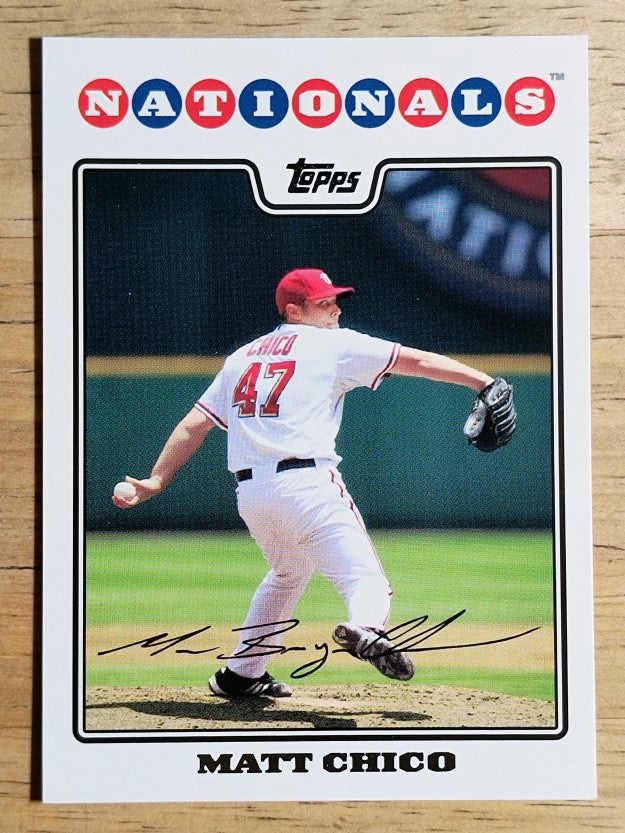 2008 Topps #498 Matt Chico