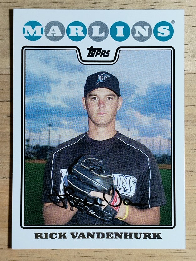 2008 Topps #513 Rick Vanden Hurk