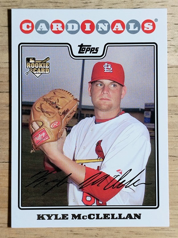 2008 Topps #533 Kyle McClellan RC