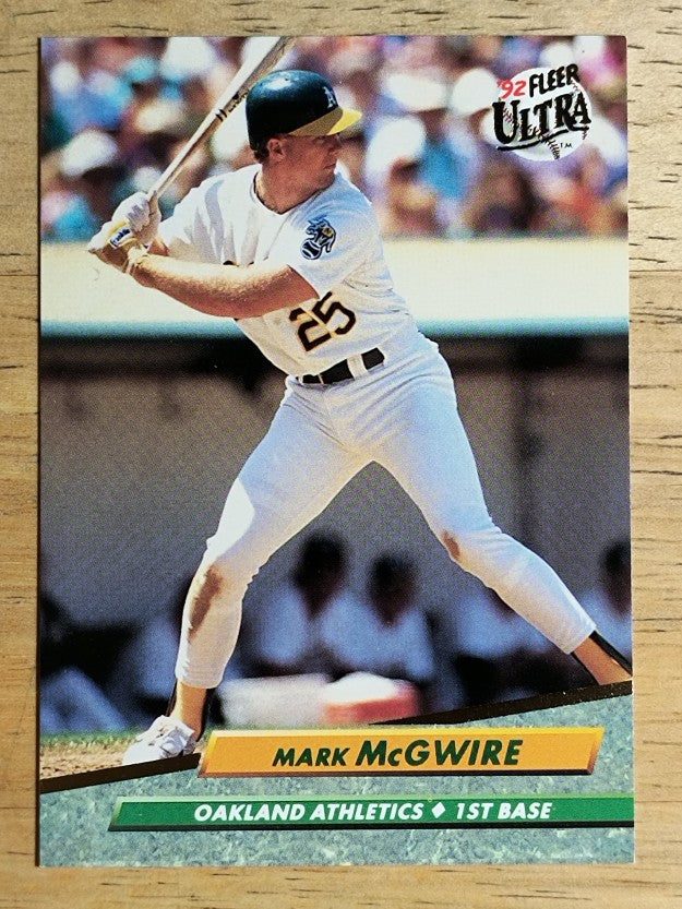 1992 Ultra #115 Mark McGwire