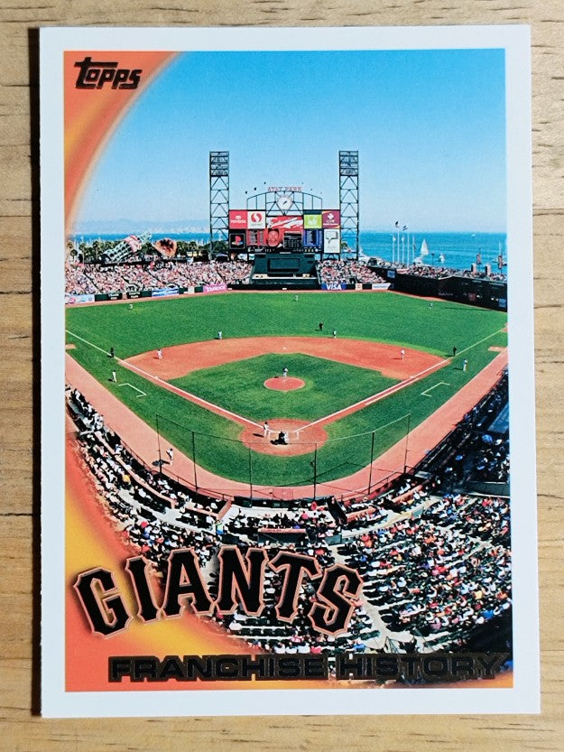 2010 Topps #202 San Francisco Giants