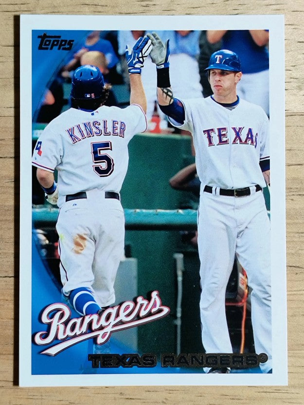 2010 Topps #645 Texas Rangers