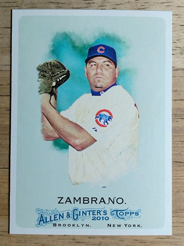 2010 Topps Allen and Ginter #91 Carlos Zambrano