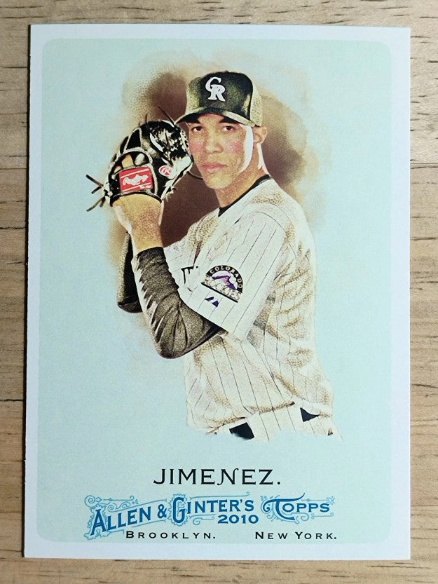 2010 Topps Allen and Ginter #142 Ubaldo Jimenez