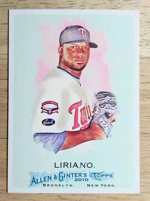 2010 Topps Allen and Ginter #338 Francisco Liriano SP