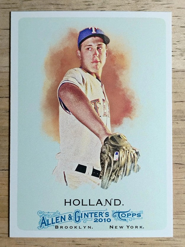 2010 Topps Allen and Ginter #344 Derek Holland SP