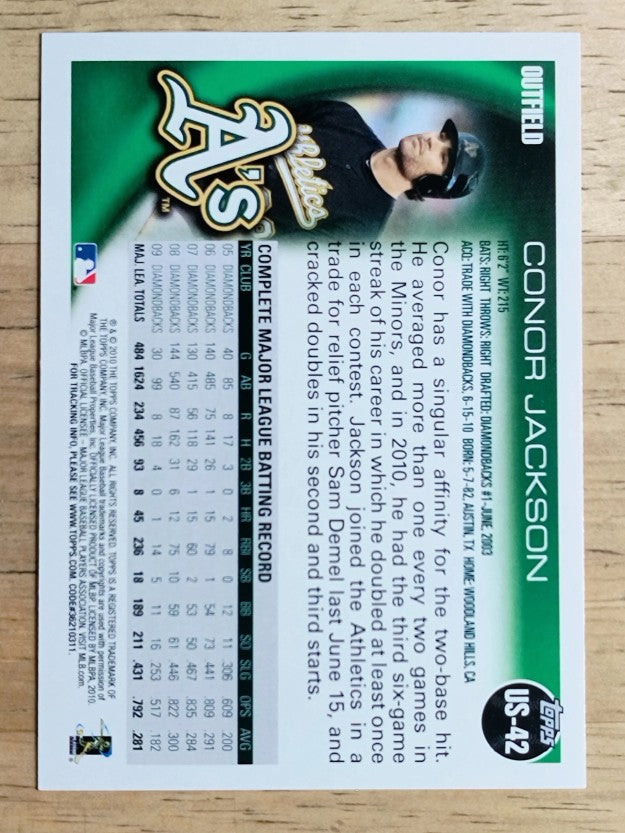 2010 Topps Update #US42 Conor Jackson