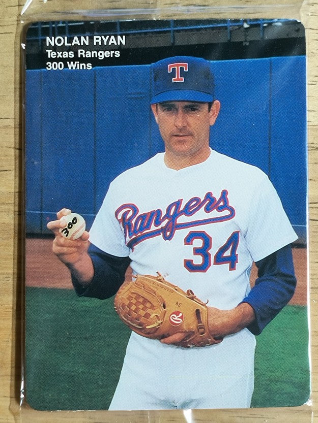 1991 Mother's Ryan #4 Nolan Ryan/Front pose, Ball in hand