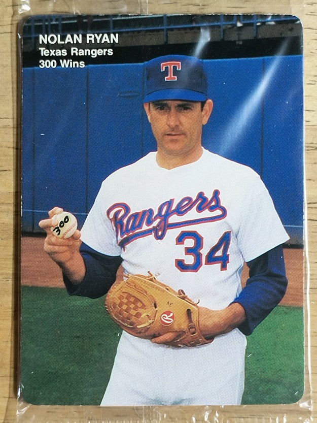 1991 Mother's Ryan #4 Nolan Ryan/Front pose, Ball in hand