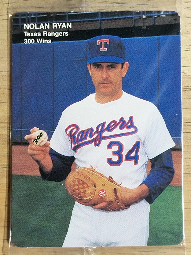 1991 Mother's Ryan #4 Nolan Ryan/Front pose, Ball in hand