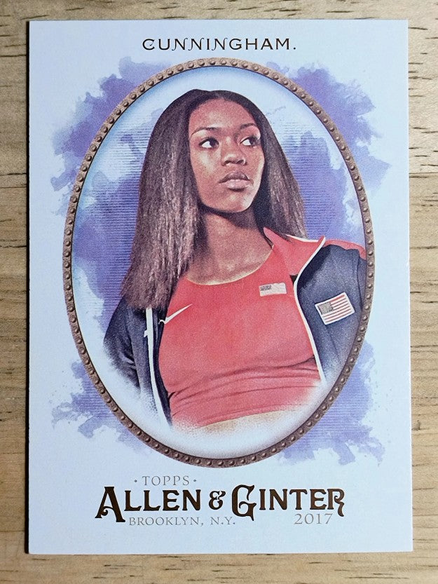 2017 Topps Allen and Ginter #70 Vashti Cunningham