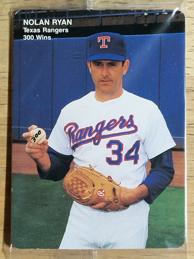 1991 Mother's Ryan #4 Nolan Ryan/Front pose, Ball in hand