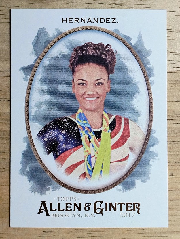 2017 Topps Allen and Ginter #274 Laurie Hernandez