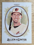 2017 Topps Allen and Ginter #307 J.J. Hardy SP