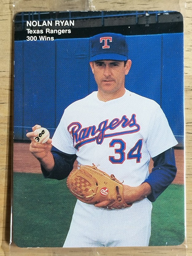 1991 Mother's Ryan #4 Nolan Ryan/Front pose, Ball in hand