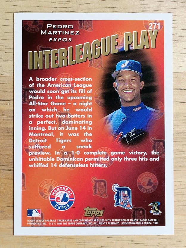 1998 Topps #271 Pedro Martinez IL