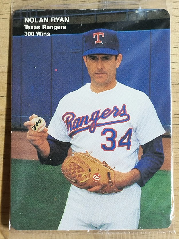 1991 Mother's Ryan #4 Nolan Ryan/Front pose, Ball in hand
