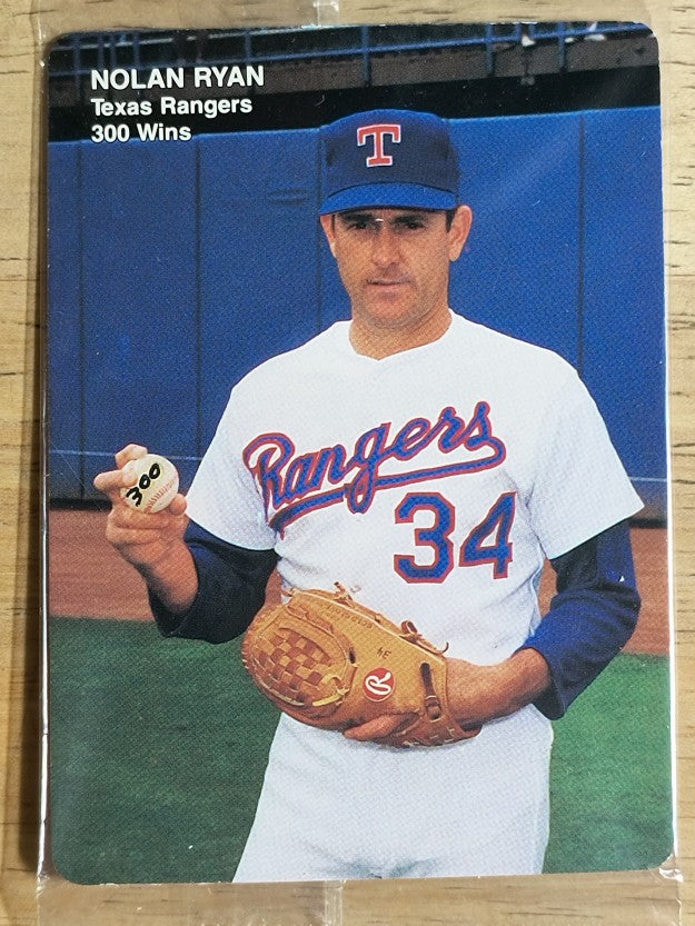 1991 Mother's Ryan #4 Nolan Ryan/Front pose, Ball in hand