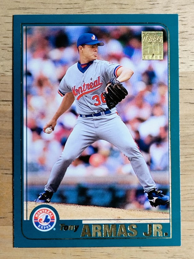 2001 Topps #438 Tony Armas Jr.