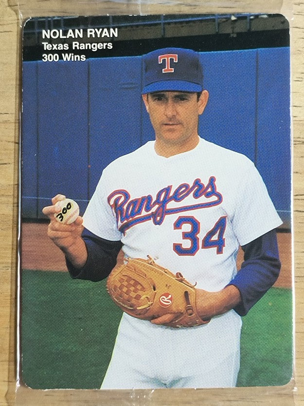 1991 Mother's Ryan #4 Nolan Ryan/Front pose, Ball in hand