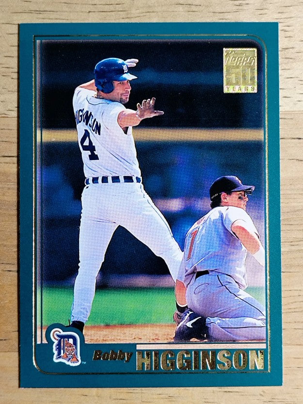 2001 Topps #458 Bobby Higginson