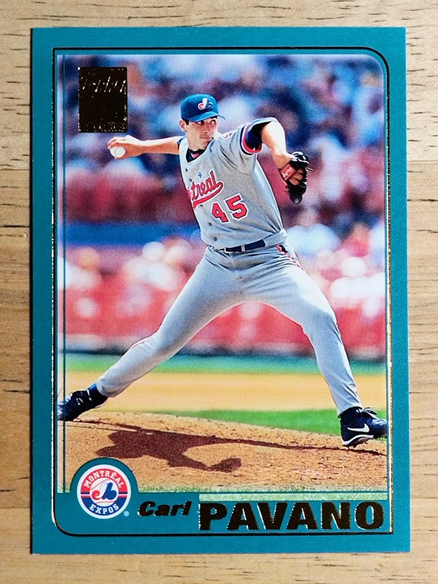 2001 Topps #481 Carl Pavano
