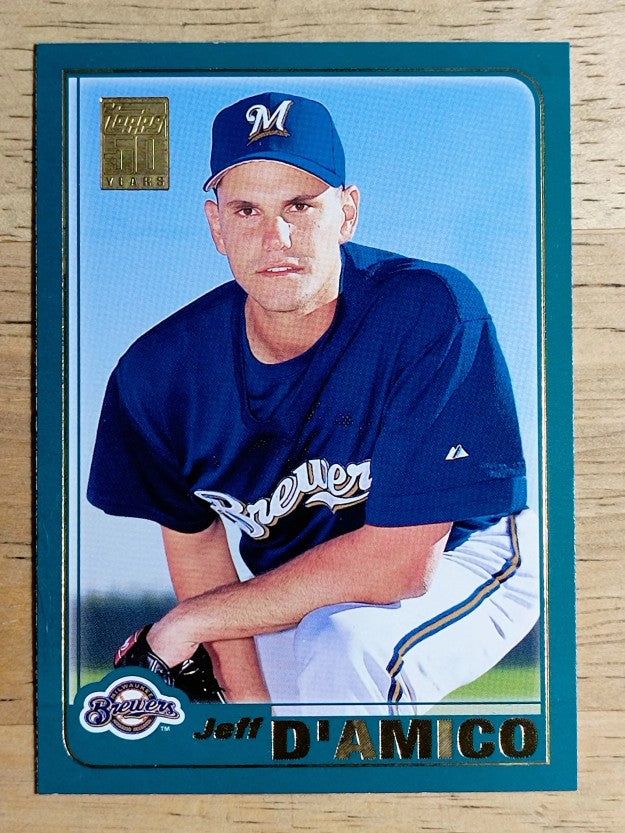 2001 Topps #498 Jeff D'Amico
