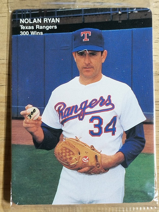 1991 Mother's Ryan #4 Nolan Ryan/Front pose, Ball in hand
